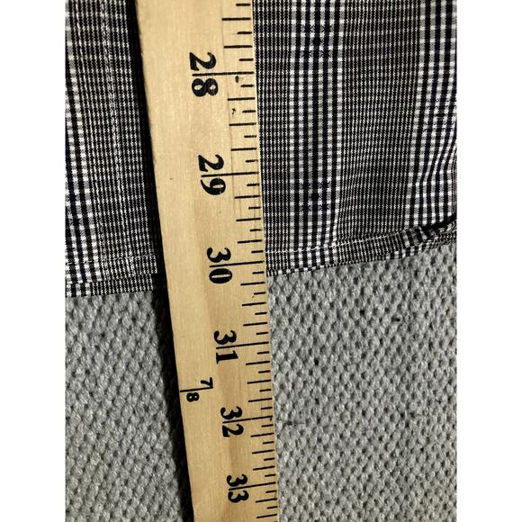 Nat Nast Luxury Original Shirt Men's XL Brown Plaid Elbow Patch Dress Preppy - Picture 8 of 10